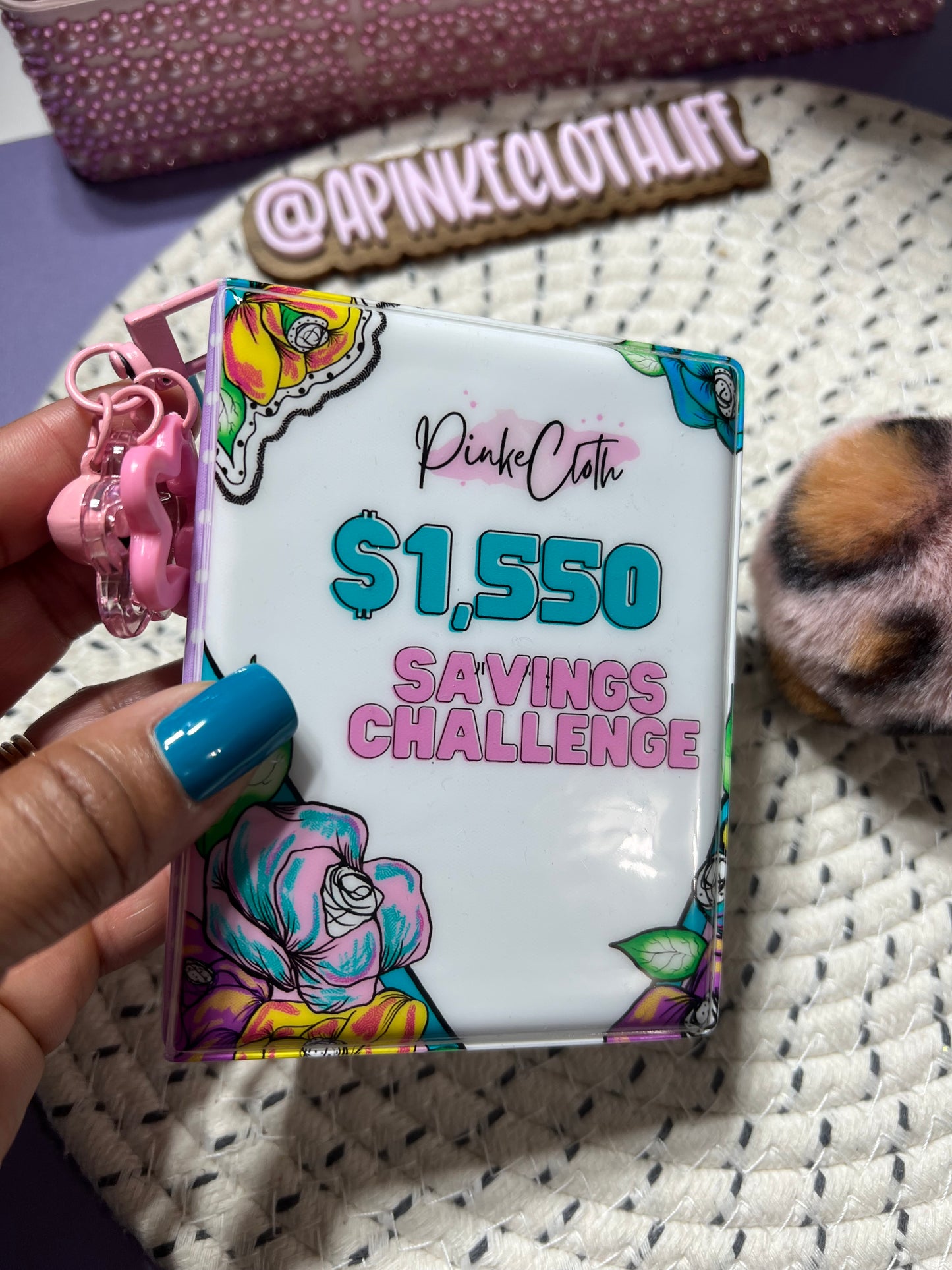 REUSABLE $1,550 Savings Challenge Binder