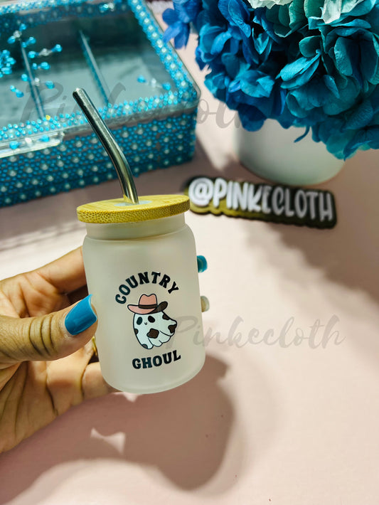 Mini Frosted COUNTRY GHOUL Jar 3.50oz
