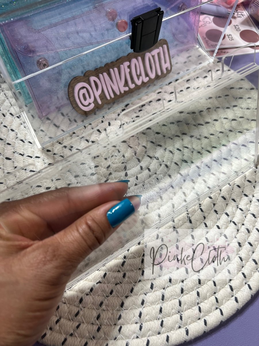 Acrylic savings Box Dividers Reusable - PinkeCloth