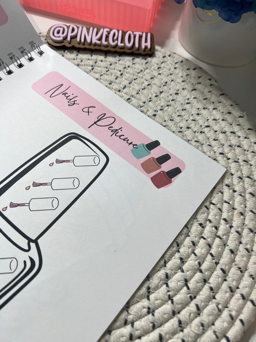 All about me Money Savings Challenges Book with envelope| PRINTED - PinkeCloth