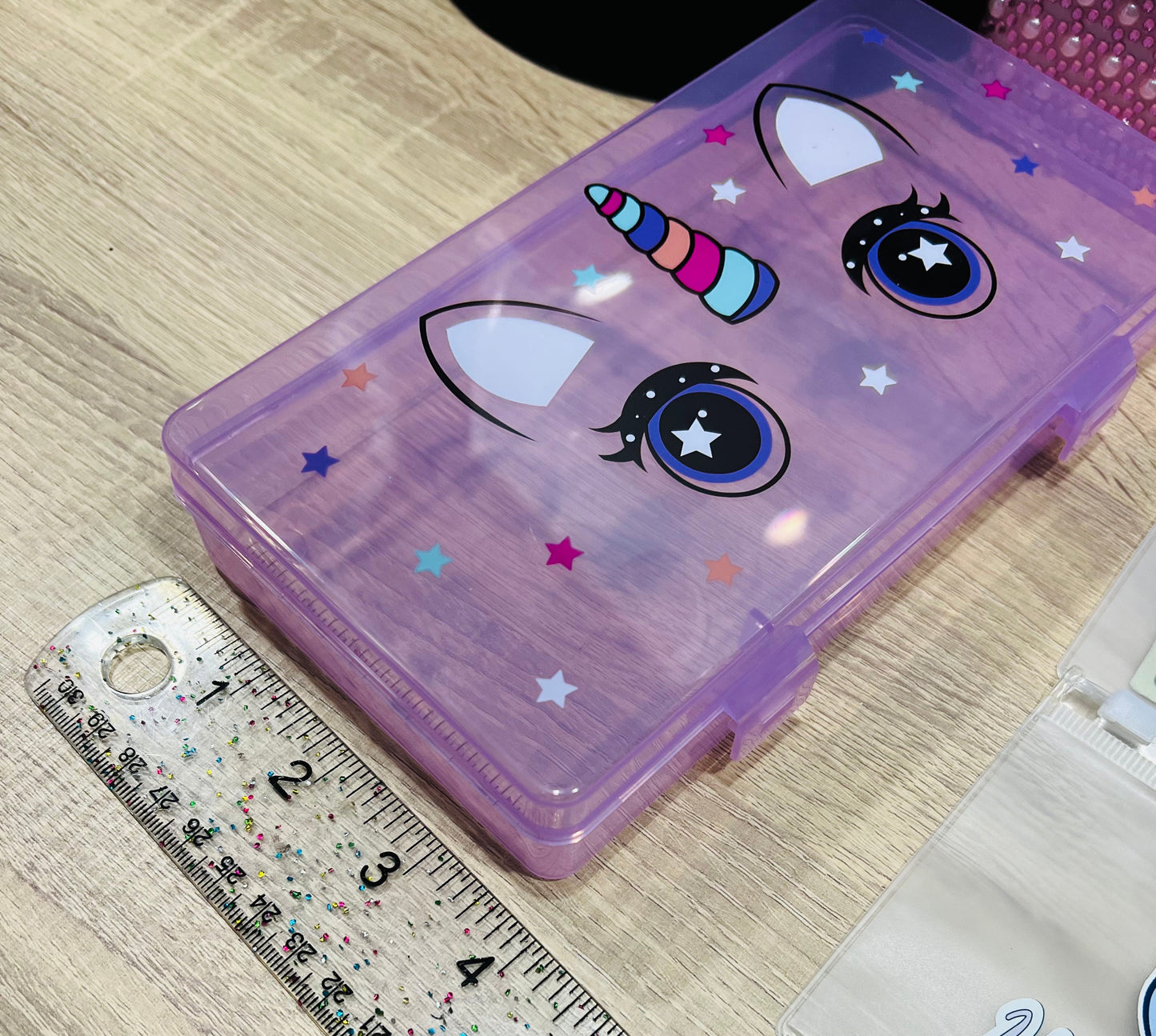 Reusable (2 In 1) Uni- Save Challenge Saving Unicorn Box |