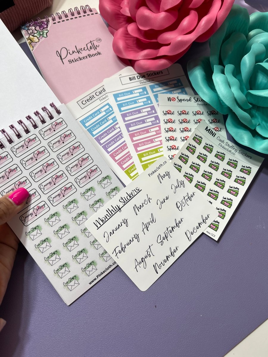 Planner Stickers - PinkeCloth