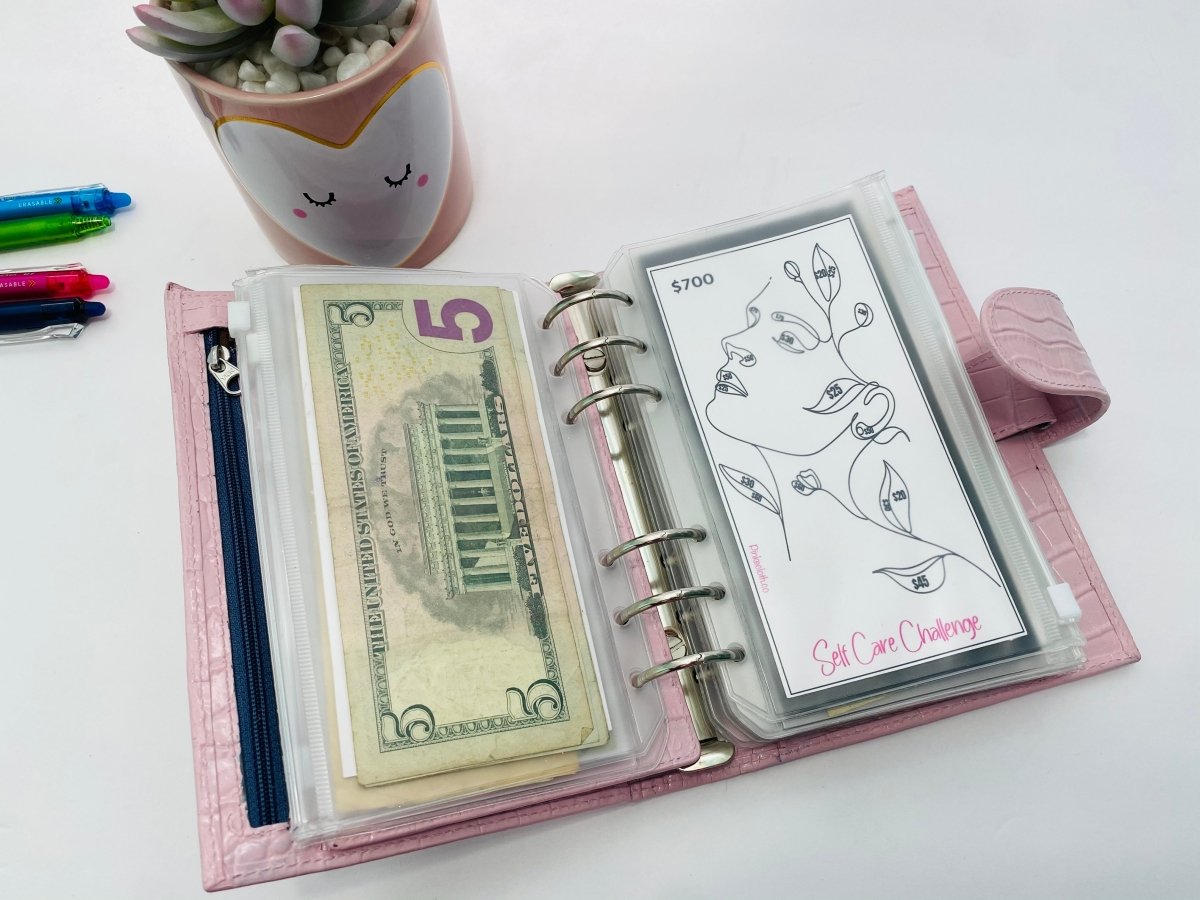$700 SELFCARE SAVINGS A6 TRACKER - PinkeCloth