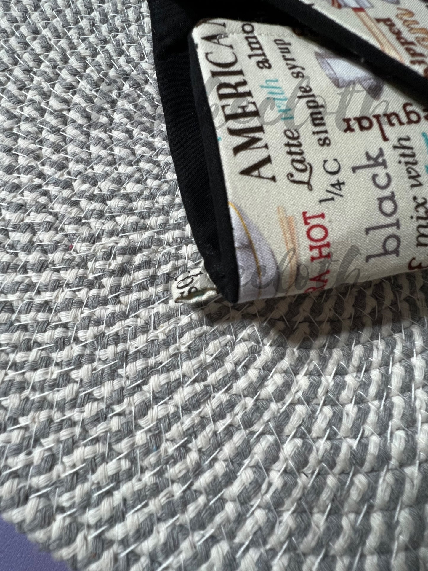 Handmade Coffee Lovers Planner Wallet