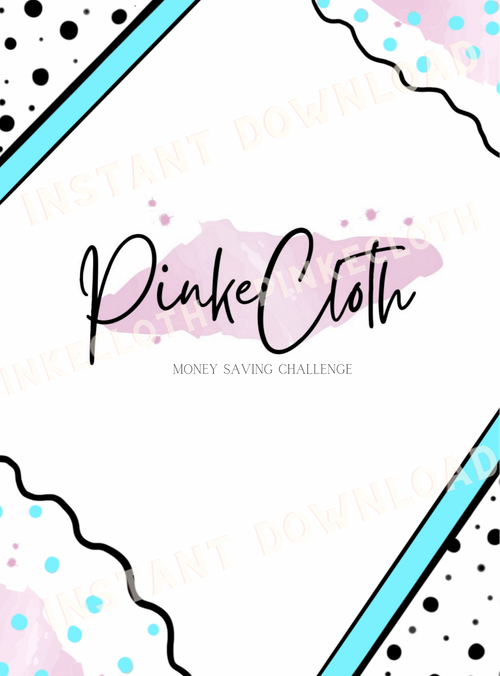 easily save up with our digital money savings challenge book. instant download