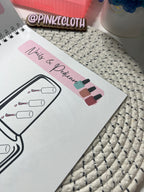 All about me Money Savings Challenges Book with envelope| PRINTED