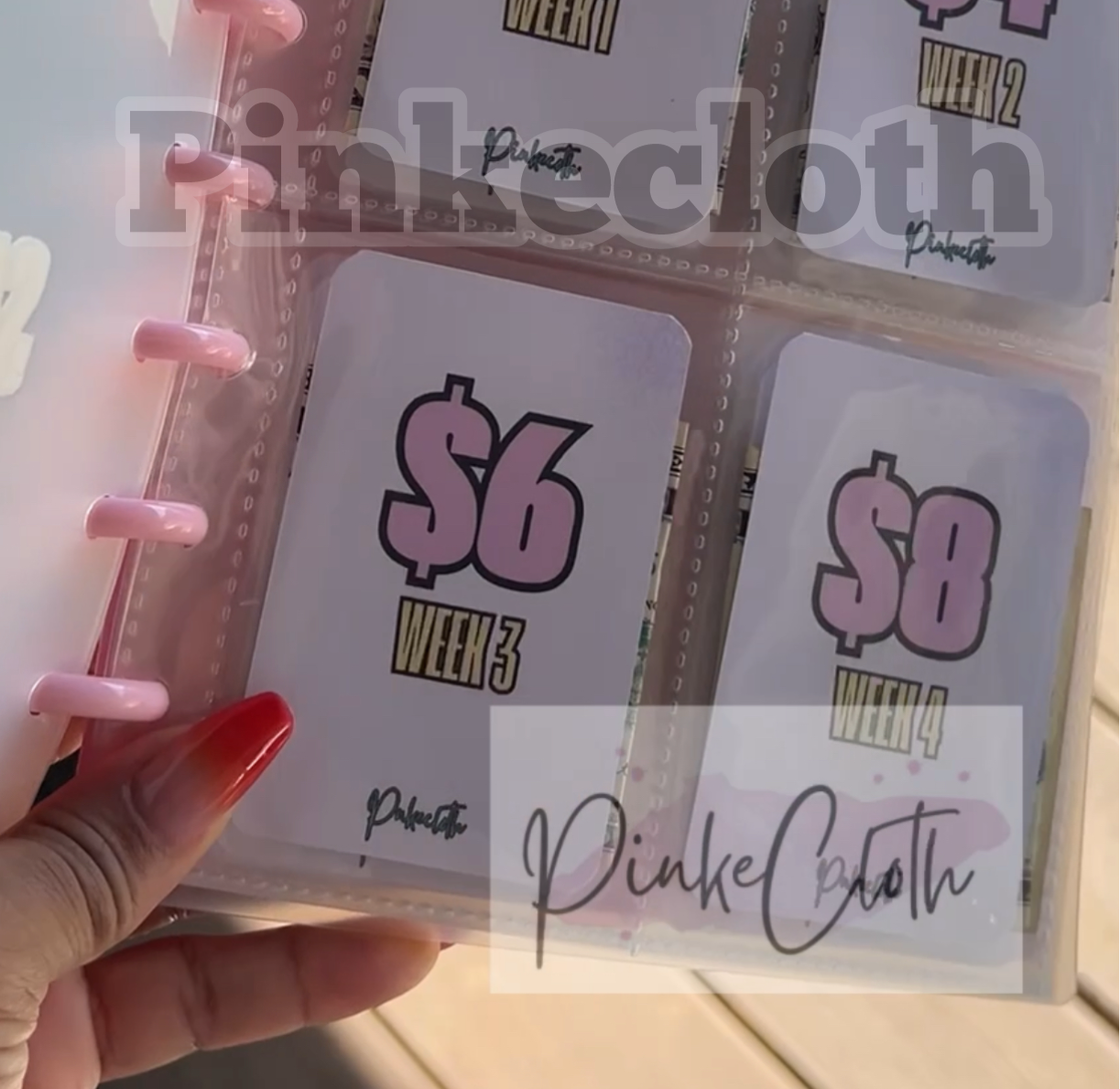 NEW 2026 • 52 Week savings challenge binder