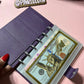 Plum cash purple wallet cash stuffing 