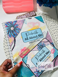 All about me Money Savings Challenges Book with envelope| PRINTED