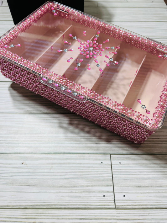 Pink Bling Cash Tray