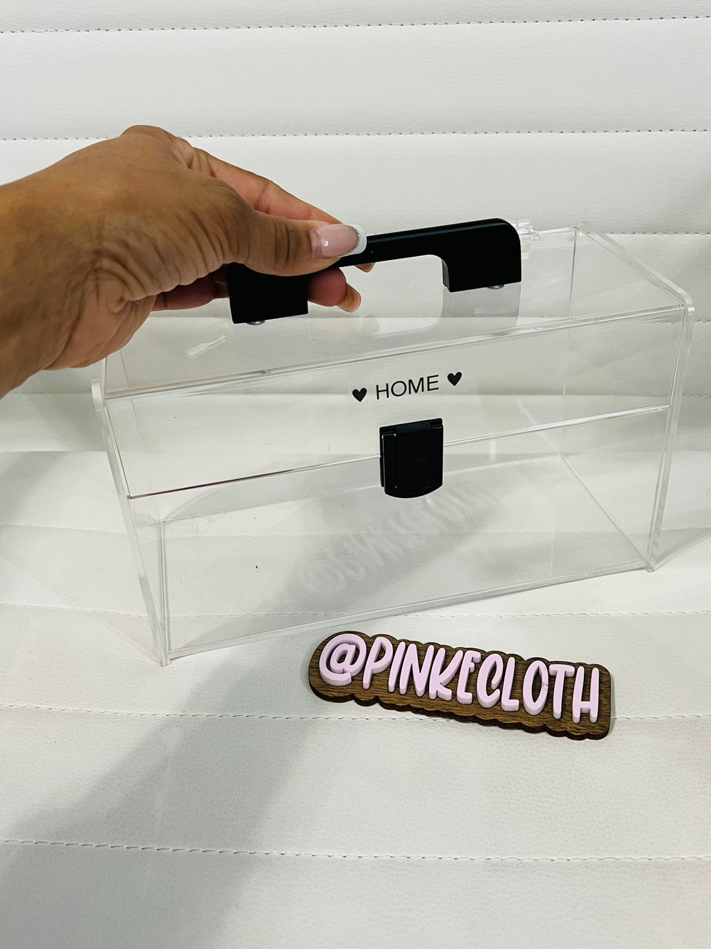 NEW REUSABLE Custom Handle Savings box