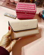 SALE PINKECLOTH blush Saffiano Cash (Wallet only)