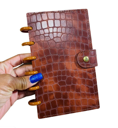 Beau' Brown Cash Envelope Disc Bound Wallet - PinkeCloth