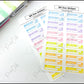 Bill Due Budget Stickers | Multi Colored Planner Pay Bills Debt Stick Ers 22 Count