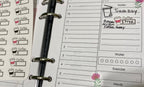 Coffee Tracker stickers | planner stickers - PinkeCloth