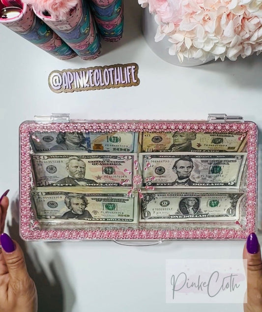 Face Me Bling Cash Tray - PinkeCloth