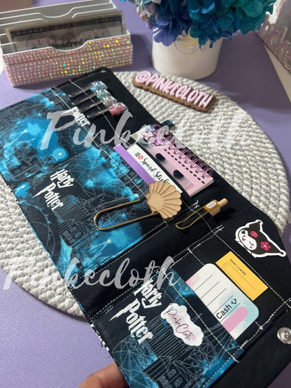 Handmade HP Wizard Planner Wallet - PinkeCloth