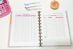 Monthly Bill Tracker Worksheet | Payment Tracker Pdf Budget Insert 8.5 X 11 Happy Planner Instant