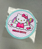 Reusable Hello Kitty Clouds 3D Sticker