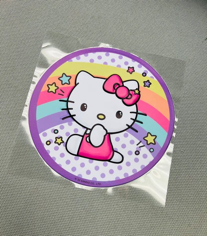 Reusable Hello Kitty Star 3D Sticker