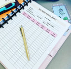 Debt Payoff Payment Tracker | Budget Planner Pdf 2 Page Printable Calendar Monthly 8.5 X 11