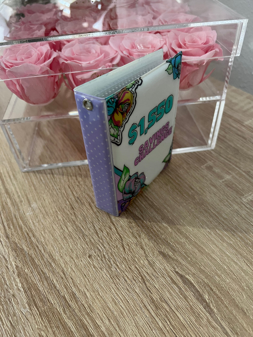 Reusable $1 550 Savings Challenge Binder