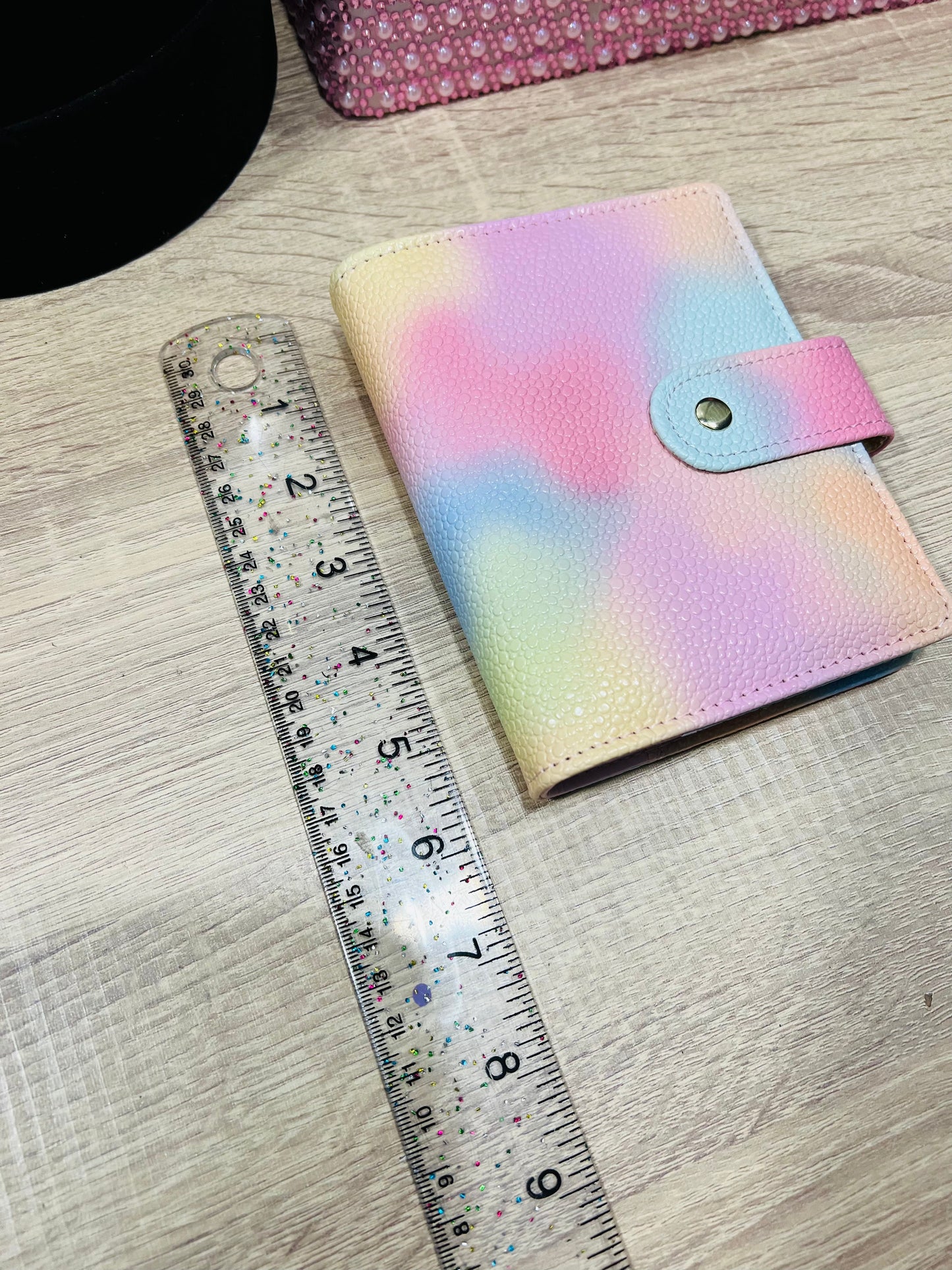 Watercolor A7 Cash Wallet Binder | Cash Stuffing Starter Budget Binder