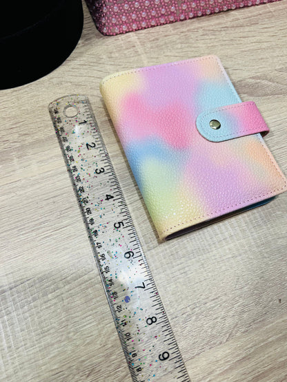 Watercolor A7 Cash Wallet Binder | Cash Stuffing Starter Budget Binder