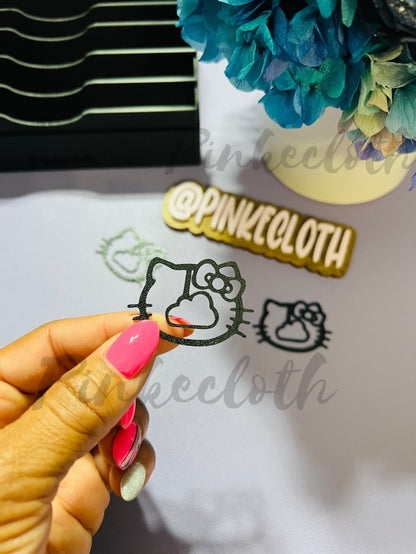 Kitty Cat Bow Bookmark Set - PinkeCloth