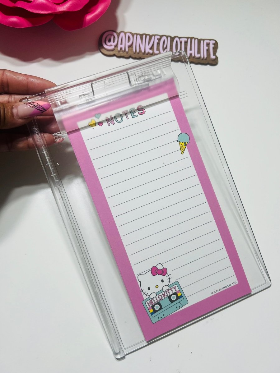 Mini acrylic clipboard - PinkeCloth