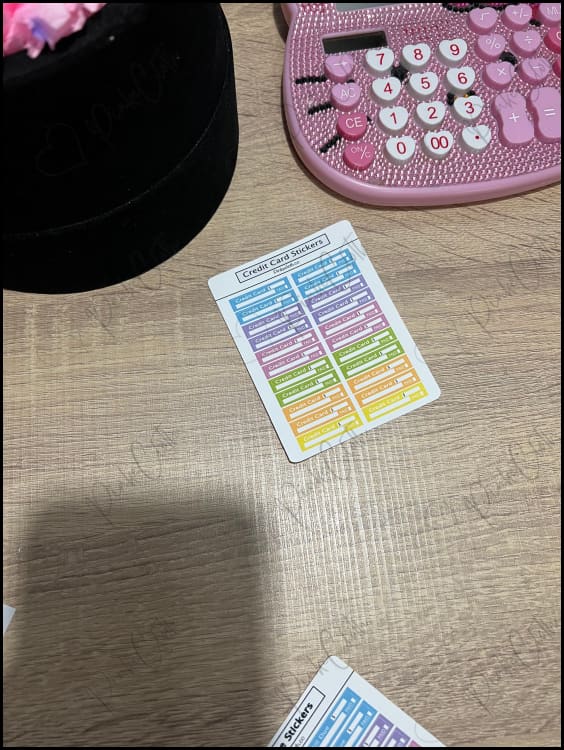 Mini Colorful Budget Starter Pack Stickers | Multi Colored Planner Pay Bills Debt Stick Ers 22 Count