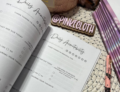 My Daily Accountability Journal - PinkeCloth