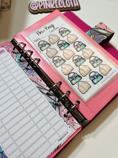 NEW BAG SAVINGS A6 TRACKER ( PRINTED ) - PinkeCloth