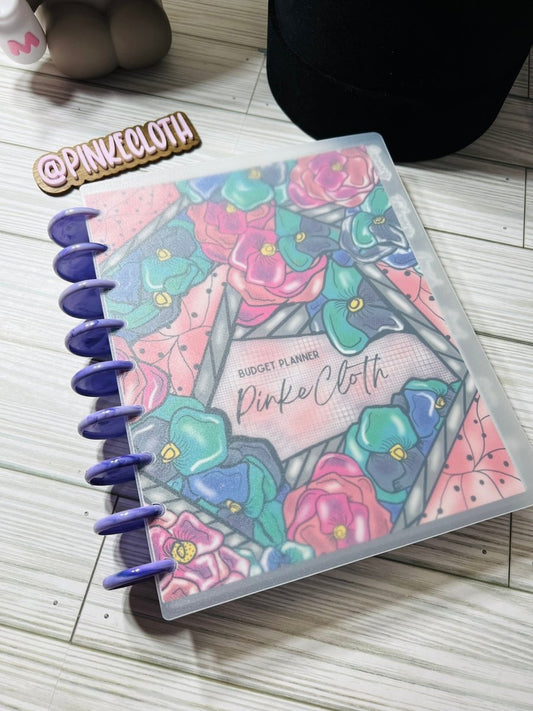 Pinkecloth Budget Planner - 12 Month Undated Discbound Planner | PinkeCloth - PinkeCloth