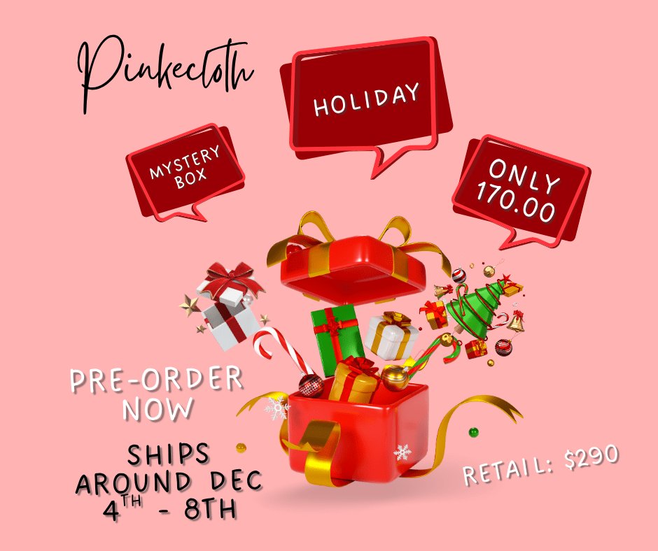Pinkecloth Holiday Mystery Advent BOX - PinkeCloth