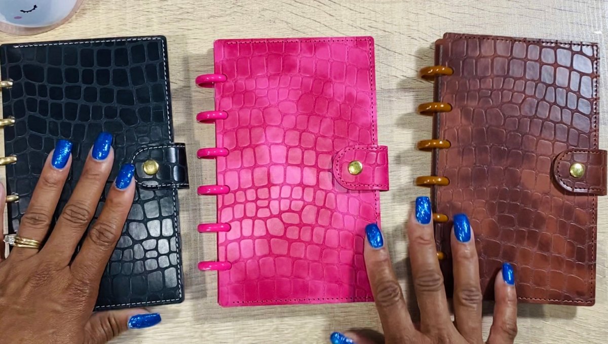 Poppin' Pink Cash Envelope Disc Bound Wallet - PinkeCloth