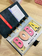 Poppin' Pink Cash Envelope Disc Bound Wallet - PinkeCloth