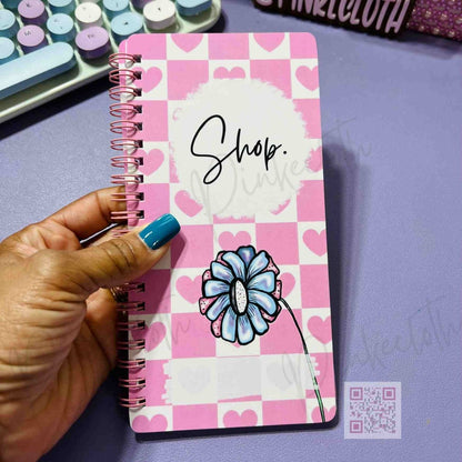 SHOP Shopping List Spiral Book - PinkeCloth