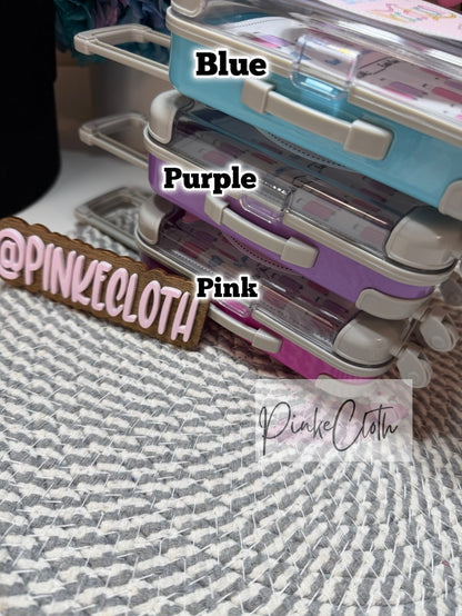 “ Vacation” Save It Up savings challenge Mini suitcase - PinkeCloth
